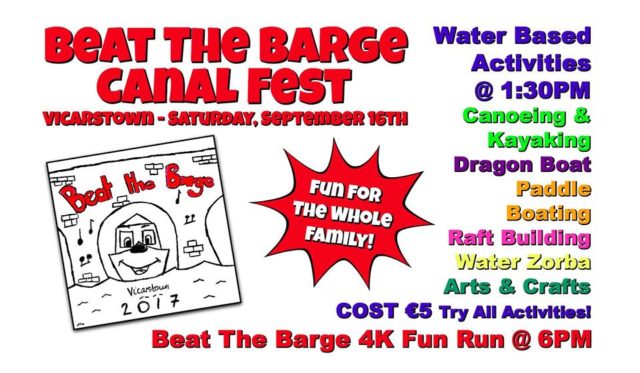 Beat the Barge takes place in Vicarstown this weekend