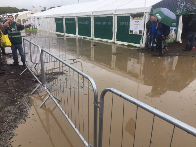 Flooding at the National Ploughing Championships