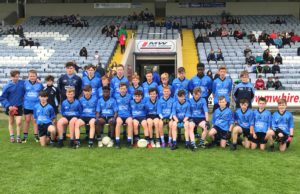 The Ballyroan-Abbey team who won the U-14 championship