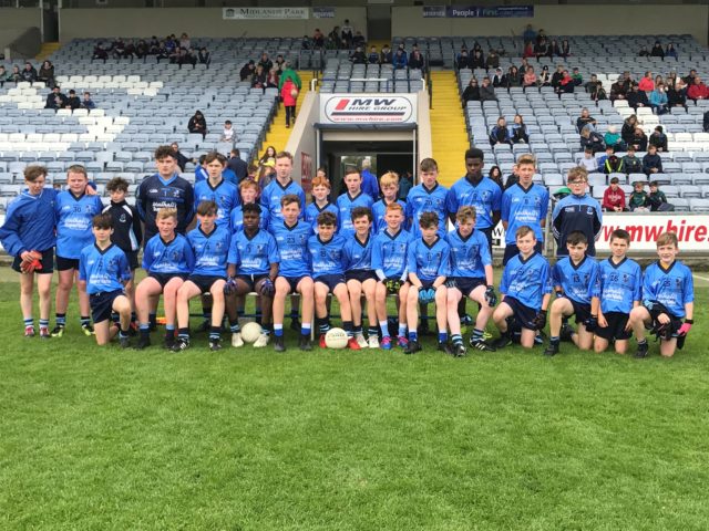 The Ballyroan-Abbey team who won the U-14 championship