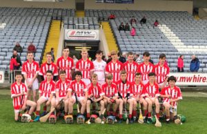 The Clonaslee-St Manman's team who contested the U-14 B hurling final this morning