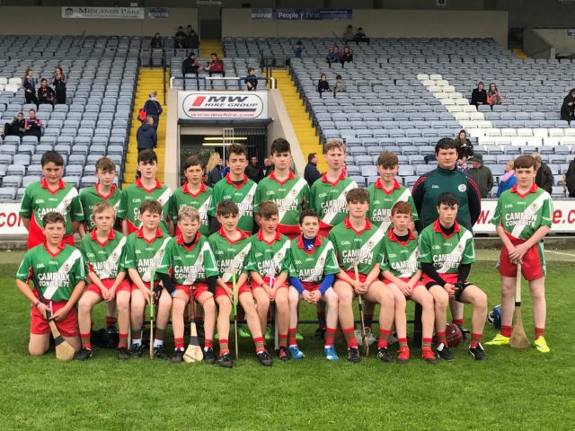 The Borris-Kilcotton team who constested the U-14 A final