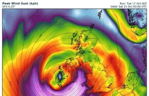Storm Brian is set to batter us again this weekend