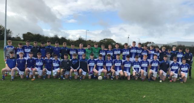 The Laois U-16 team who lost to Offaly yesterday in the Fr Manning Cup