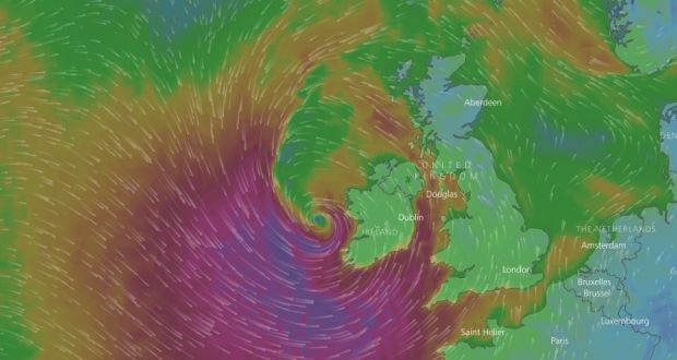 Storm Brian is headed our way