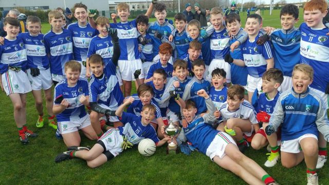 The Stradbally Parish Gaels team who won the U13 B championship - Niall Creery