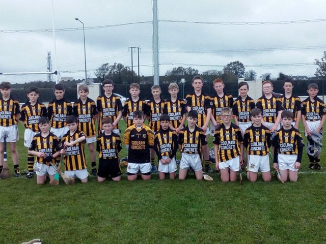 The Camross U-13 team who won the championship this morning