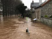 Mountmellick was under siege from floods this week