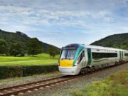 Irish Rail have been called upon to fix a wall they damaged