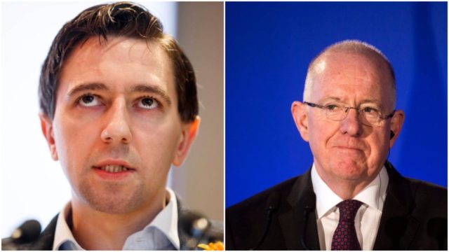 Charlie Flanagan is being called upon to pass on his bin message to Simon Harris