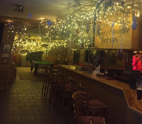 Bergins The Camross Inn has turned the pub into a Winter Wonderland