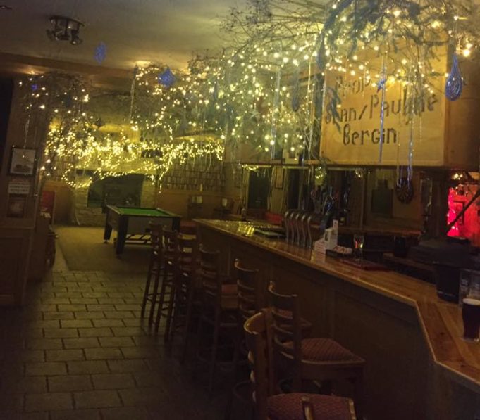 Bergins The Camross Inn has turned the pub into a Winter Wonderland