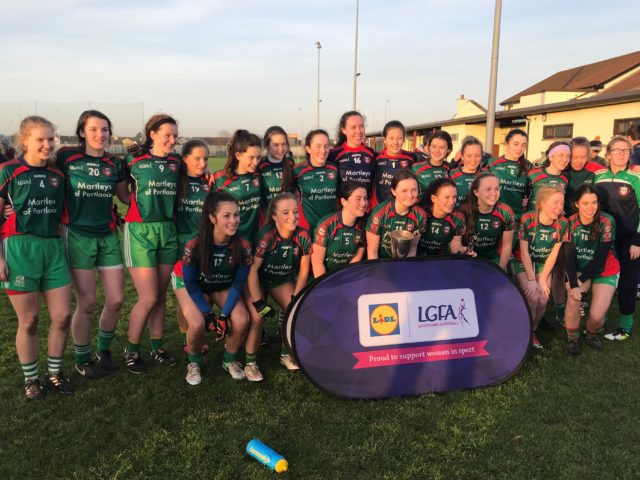 The scoil Chriost Ri team that won the Leinster final today