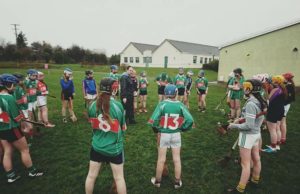 The St Fergal's camogie team lost out on Friday
