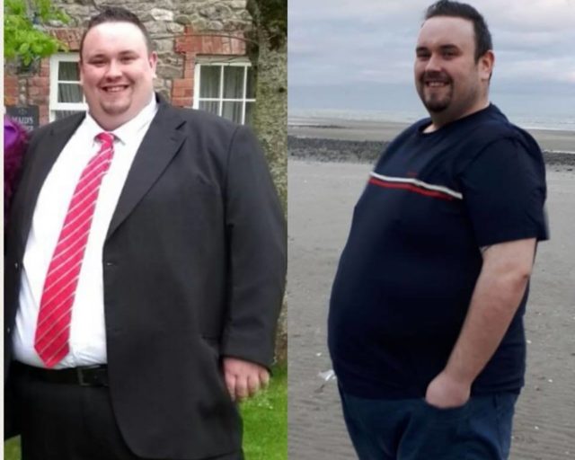 Alan Smyth shows off incredible weight loss