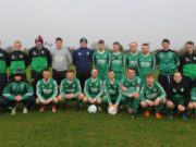 The Stradbally Town team that won after a penalty shoot out this morning
