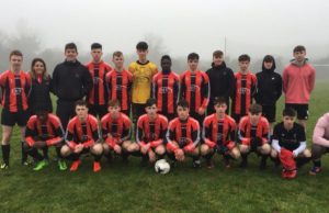 The Portlaoise CBS team who defeated Templeogue this afternoon