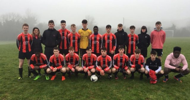 The Portlaoise CBS team who defeated Templeogue this afternoon