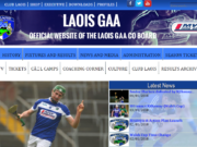 Laois GAA website due for a revamp