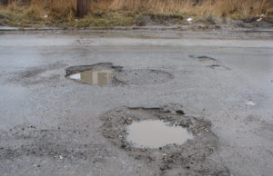 The roads in Laois are poor