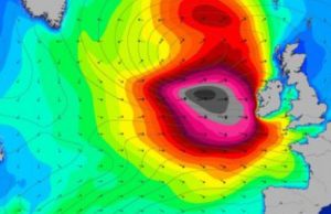 Storm Eleanor hit the country overnight