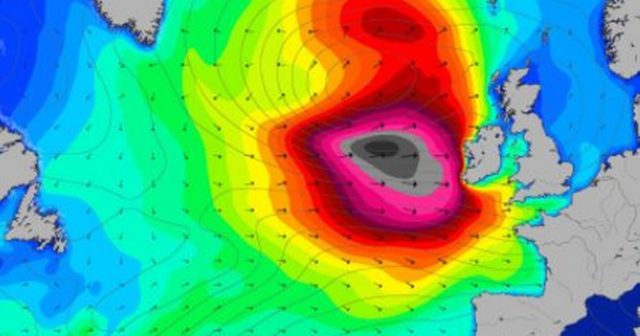 Storm Eleanor hit the country overnight