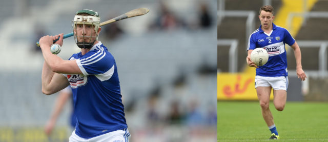 Ross King and Stephen Attride have been named as captains for the Laois footballers and hurlers