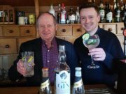 Tommy Treacy and Niall Treacy with their new brand of gin