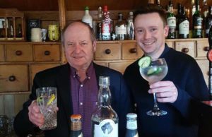 Tommy Treacy and Niall Treacy with their new brand of gin