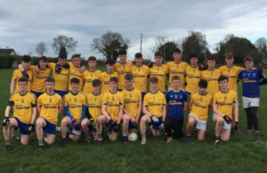 The Colaiste Iosagan team who took on Kilcock