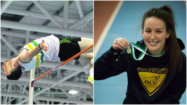 Barry Pender and Sarah Buggy claimed National Indoor titles