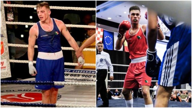 Wayne Kelly and Michael Nevin of Portlaoise Boxing Club are bidding for glory
