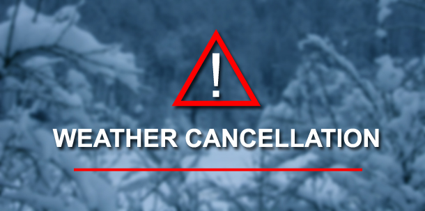 A range of events have been cancelled