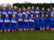 The Laois minor camogie team