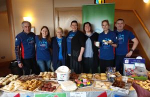 Members of Midlands Down Syndrome at their coffee morning