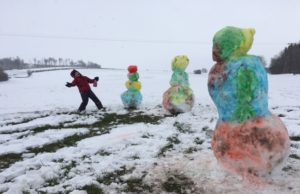 Carol Sheehy from Stradbally comes face to face with the Beast form the East!