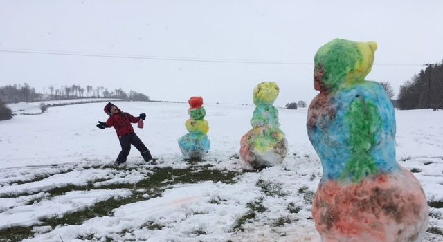 Carol Sheehy from Stradbally comes face to face with the Beast form the East!