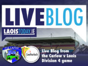 Our Live blog as Laois take on Carlow