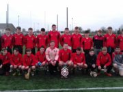 The Clonaslee College team who won the North Leinster final today