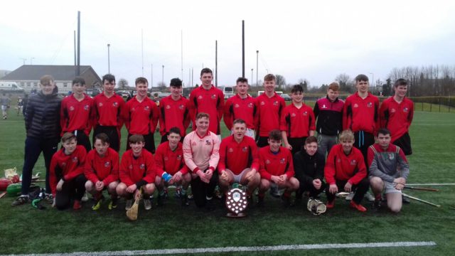 The Clonaslee College team who won the North Leinster final today