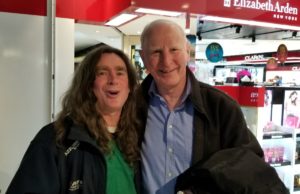 Austin Watt Clancy meets Former Olympic Council of Ireland President Pat Hickey