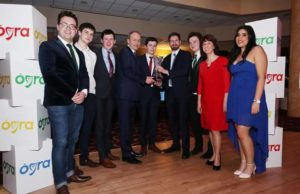 The Laois Ógra group were rewarded with an award at the Fianna Fail Youth Conference