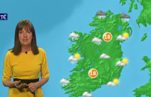 Evelyn Cusack is set for a Met Eireann promotion