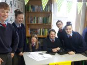 Students who created the sell-out cookbook