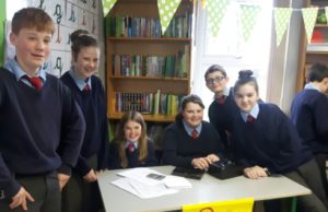 Students who created the sell-out cookbook