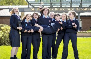 Super Troopers Promoting Mental Health , Pictured are Mountrath Community School, the secondary school winners - Pic: Marc O’Sullivan