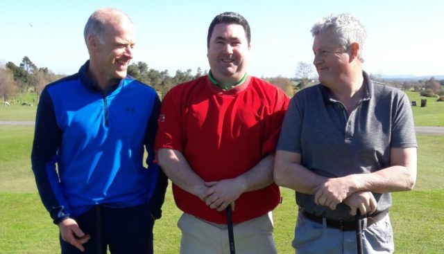 Members of the Laois Hurlers Golf Society