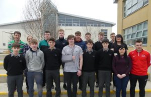 Ireland rugby international Sean Masterson helped launch the Portlaoise CBS fundraising drive to get to Zambia