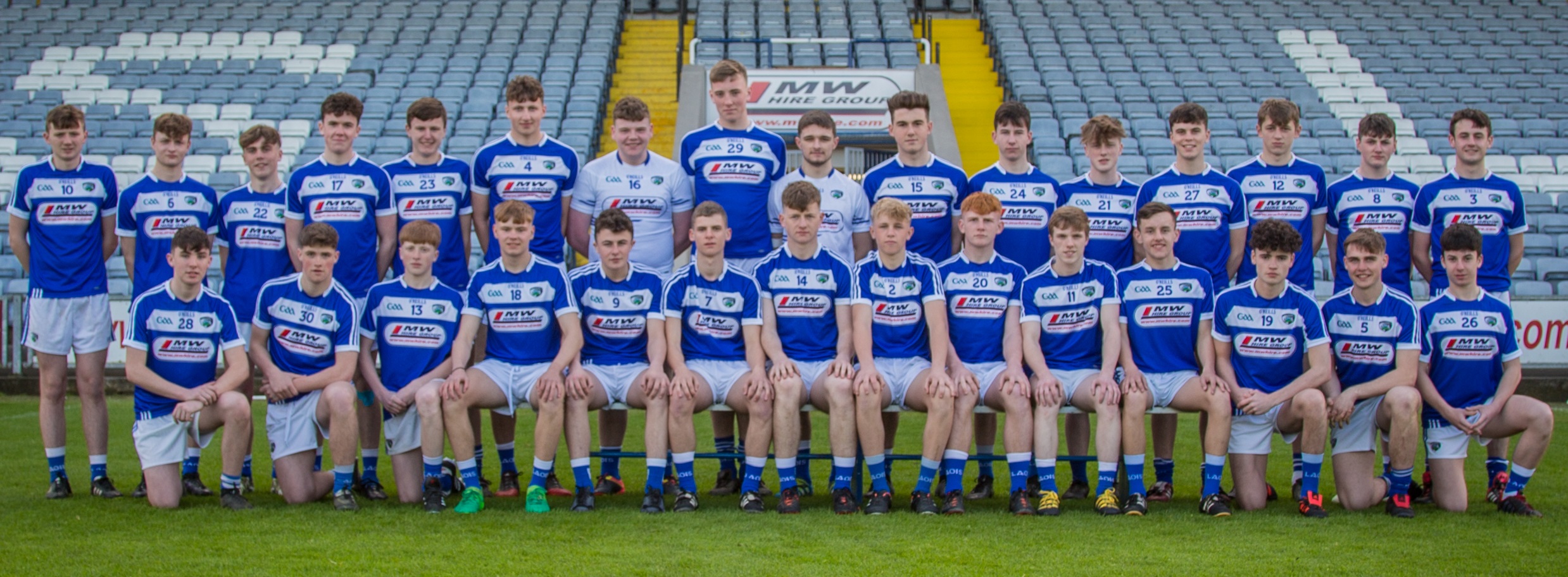 The Laois minor football Team Picture: Paul Dargan