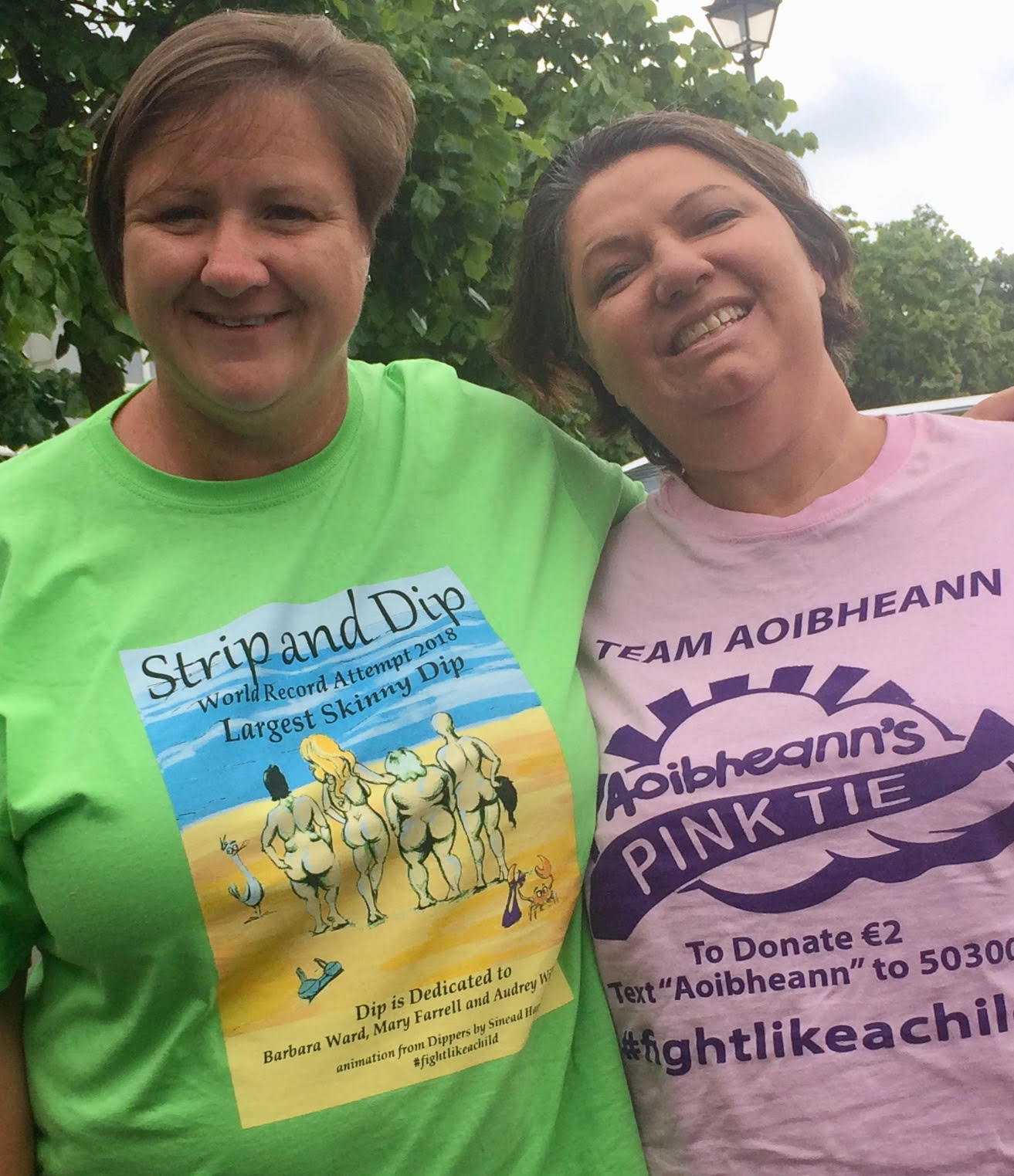 Portlaoise women help set ‘skinny dip’ world record for charity